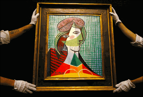 Preparan subasta de "Cabeza de mujer", de Picasso, en Londres. ©AP / Kirsty Wigglesworth