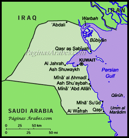 kuwait_mapa