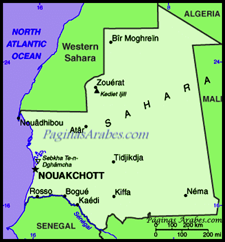 mauritania_mapa