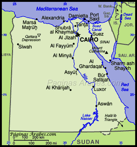egipto_mapa