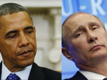 Un frío encuentro entre el presidente de Estados Unidos, Barack Obama y su par ruso, Vladimir Putin, fue captado por las cámaras