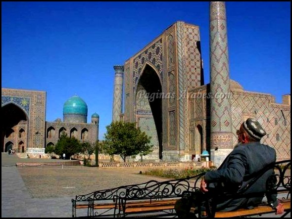 Ciudad de Samarcanda en Uzbekistán
