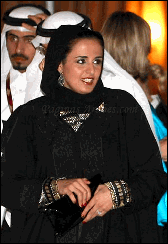 La mujer más poderosa en el mundo del arte Sheikha Al-Mayassa hermana del emir de Qatar ©K. Jaafar