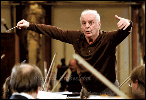 Daniel Barenboim ensayando con la Filarmónica de Viena ©Hans Punz