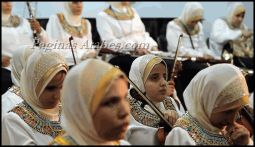 Orquesta "Al Nur wal Amal" (Luz y Esperanza, en árabe)