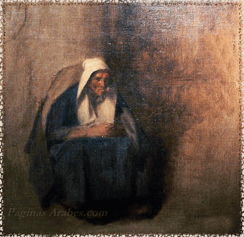 Anciana con pipa - Jean-Léon Gérôme (1858)