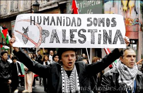 Manifestación pro palestina en Valparaíso, Chile © Reuters 