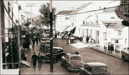 Avenida Conde San Isidro tomada a mediados de siglo XX.