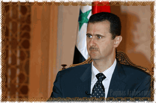 Presidente de la República Árabe Siria Señor Bashar Al Assad