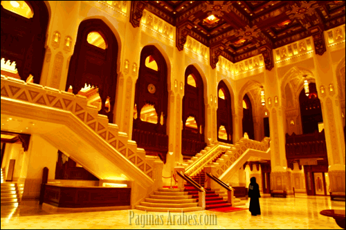 Interior de la Royal Opera House de Mascate ©F. Carrión