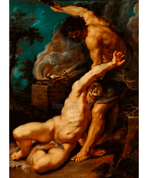 Caín matando a Abel- Peter Paul Rubens (1608)