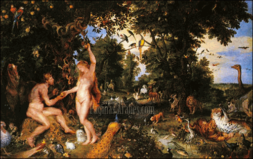 Paraíso - Peter Paul Rubens,(1610-1615)
