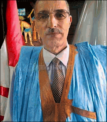 Jatari Hamudi, rector de la Universidad de Tifariti de la República Árabe Saharaui Democrática