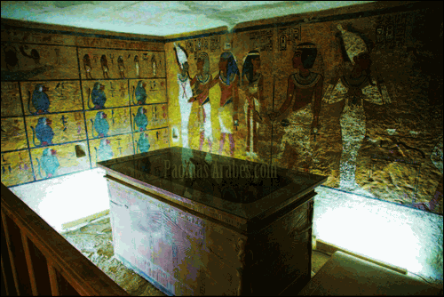 Es aspecto final de la copia de la tumba es absolutamente idéntico a la original ©Alicia Guirao
