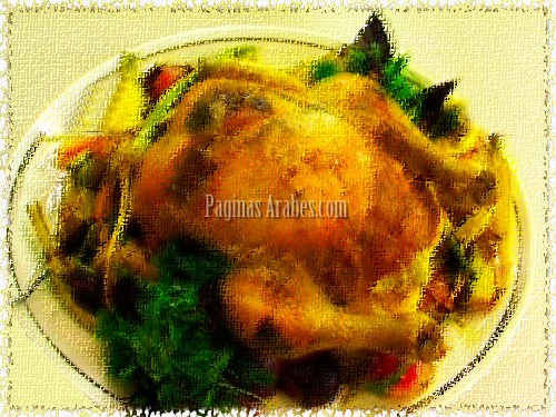 Cocina Árabe: Pollo relleno de Cuscús