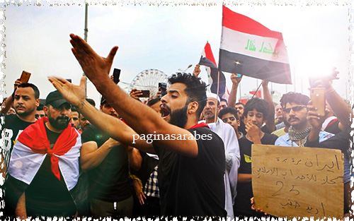 manifestacion irak - Canto a la Patria