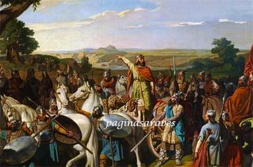 Rey Ron Rodrigo batalla Guadalete Museo del Prado