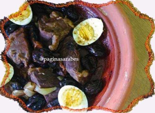 Cocina marroquí: Carne con pasas de orejones o ciruelas