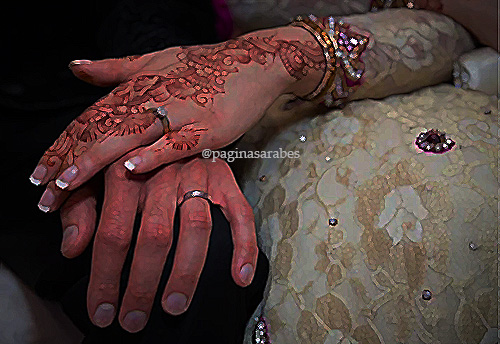 Henna boda árabe
